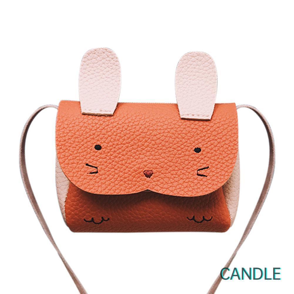 Túi Đeo Chéo Mini Hình Thỏ Xinh Xắn Cho Bé Gái