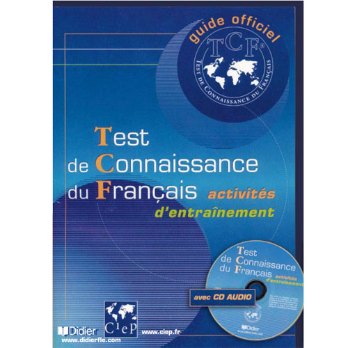 Sách luyện thi tiếng Pháp: Test de connaissance du Français (TCF) – Activites d'entrainement avec CD