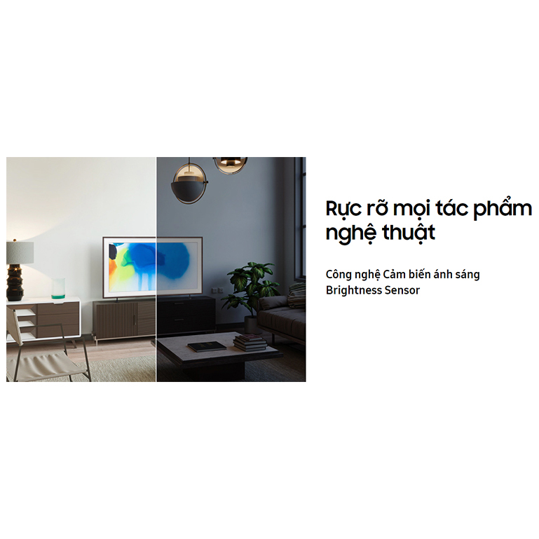Smart Tivi QLED The Frame Samsung 4K 50 inch QA50LS03B - Model 2022