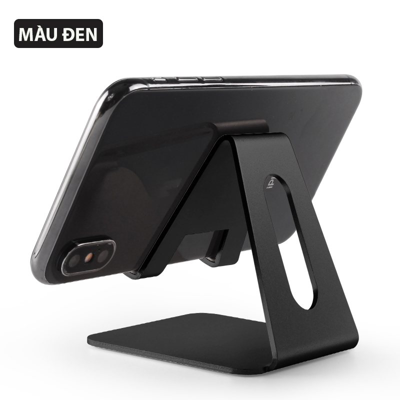Giá Đỡ Để Bàn Điện Thoại Di Động, Máy Tính Bảng, Ipad Mini Hợp Kim Nhôm KT 6.8x6.8x7.2 Cm Hàng Chính Hãng