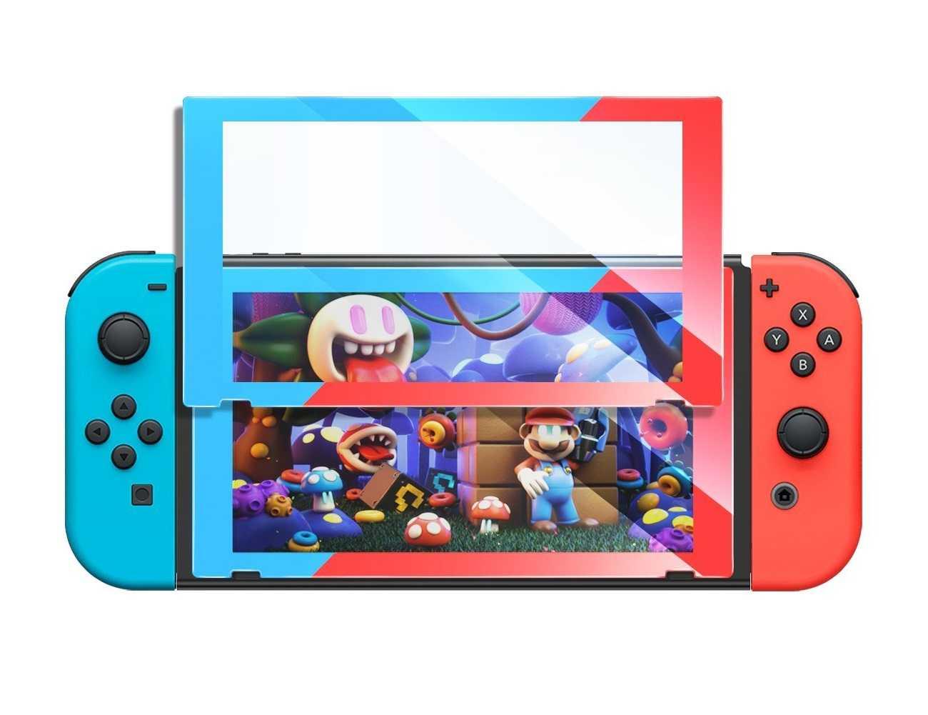 Viền Đỏ và Xanh Dương Kính cường lực bảo vệ màn hình Nintendo Switch Ugreen 10997LP153 - Hàng chính hãng