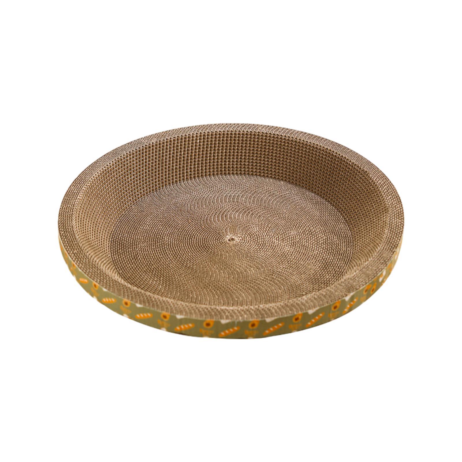 Round Cat Scratching Board Sofa Pet Supplies Cat Scratcher for Grinding Claw