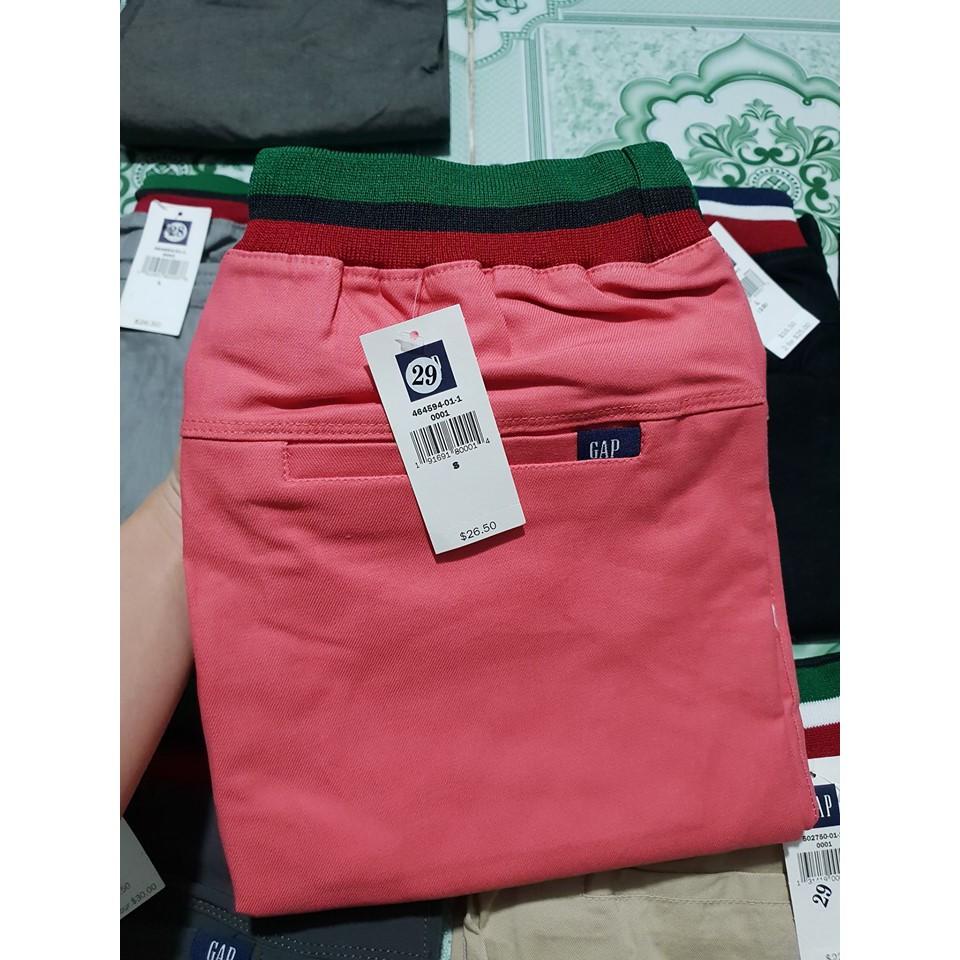 SHORT KAKI LƯNG THUN NAM VẢI SỊN