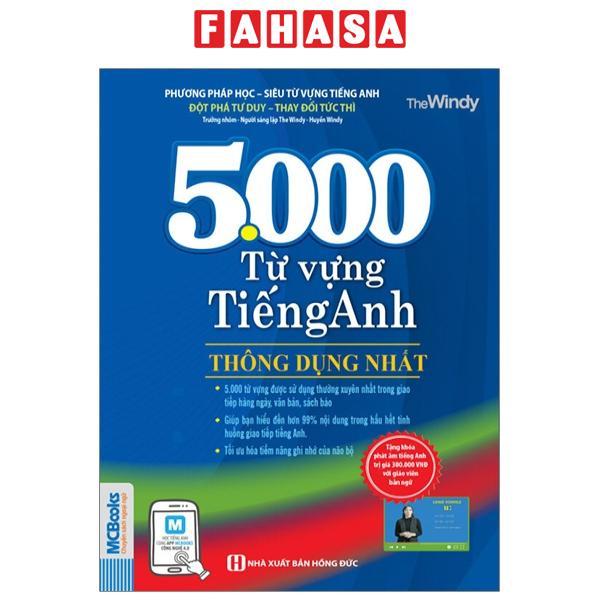 5.000 Từ Vựng Tiếng Anh Thông Dụng Nhất (Tái Bản 2023)