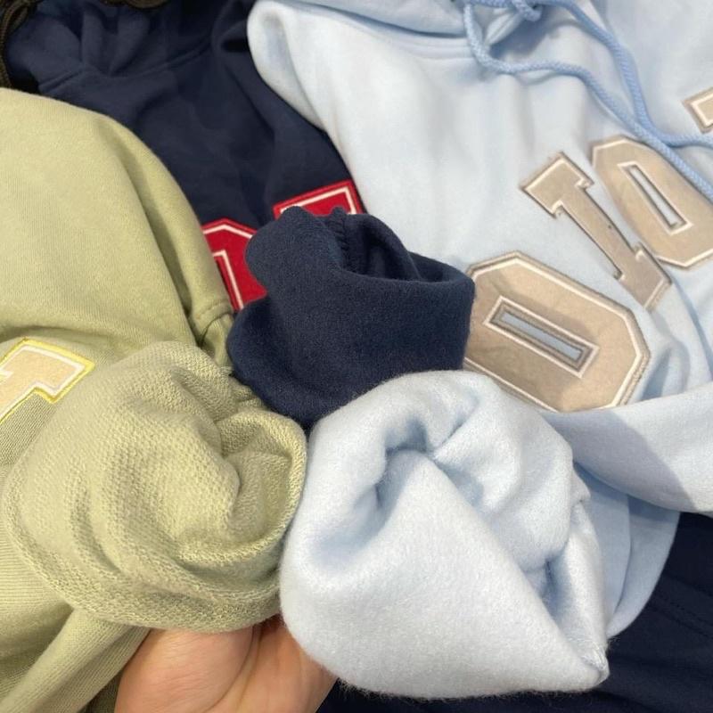 Áo Hoodie Nỉ Bông form rộng OIOI unisex