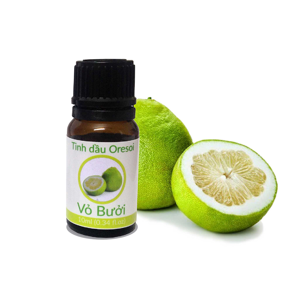 Combo 2 lọ tinh dầu vỏ bưởi hữu cơ Oresoi nguyên chất 10ml – Grapefruit Essential Oil