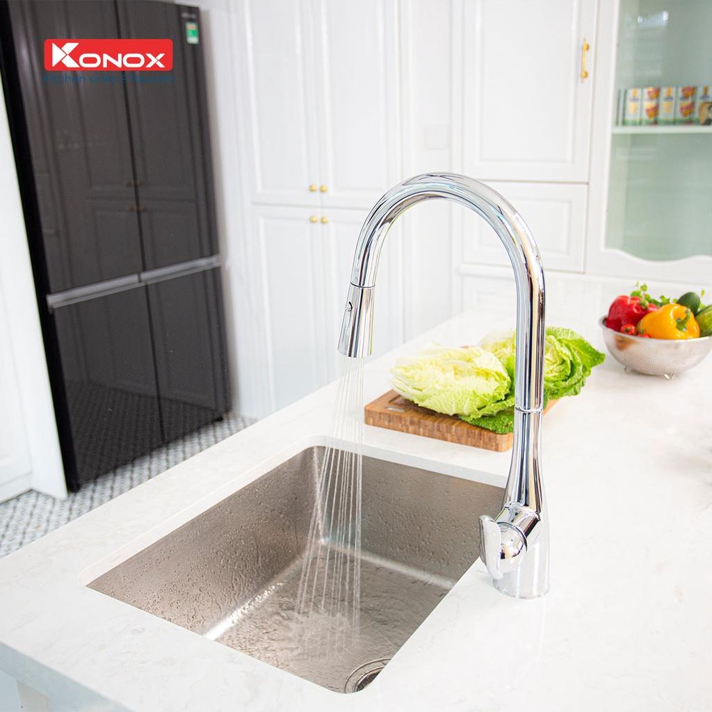 Chậu rửa bát đơn Inox KONOX Undermount Sink Cube 5444SU