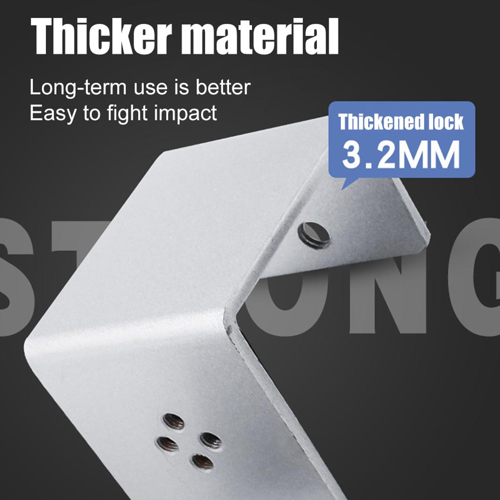 Desk Partition Clamp Office Shelf Bracket Desktop Screen Clip Holder