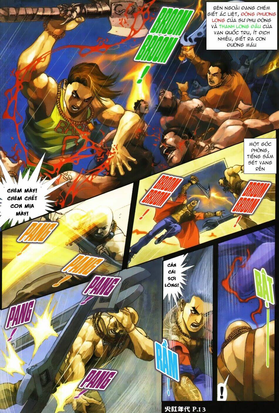 hỏa hồng niên đại hắc cốt đường chapter 31 12