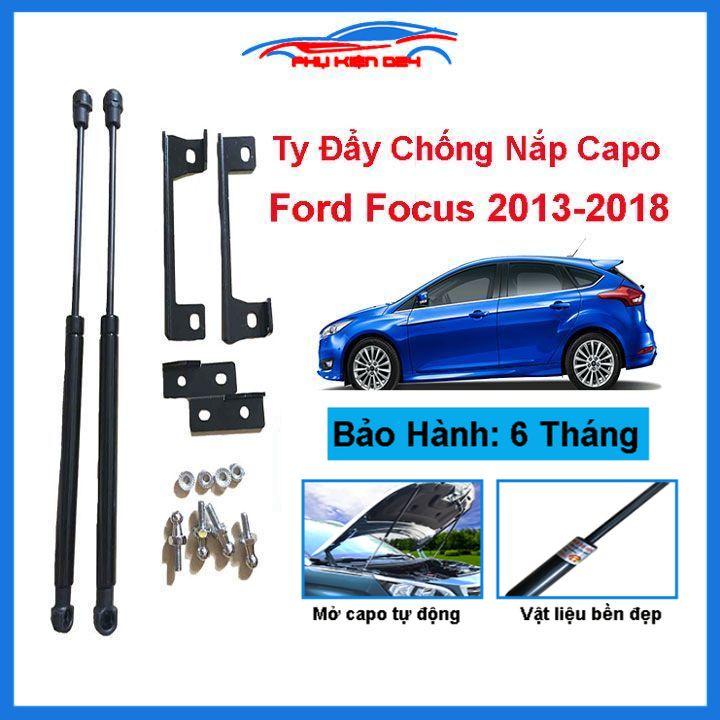 Ty thủy lực chống nắp capo cho xe Ford Focus 2013-2014-2015-2016-2017-2018 hỗ trợ mở tự động