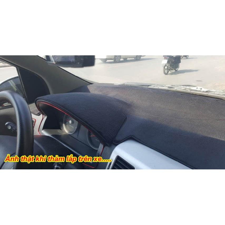 Thảm Taplo Dành Cho Xe Toyota Vios 2019 2020 2021 Mẫu Nhung Lông Cừu, Mặt Dưới Có Chống Trượt