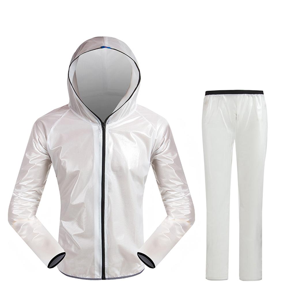 Adult Waterproof Jacket Trousers Rain Suit Jacket and Trousers