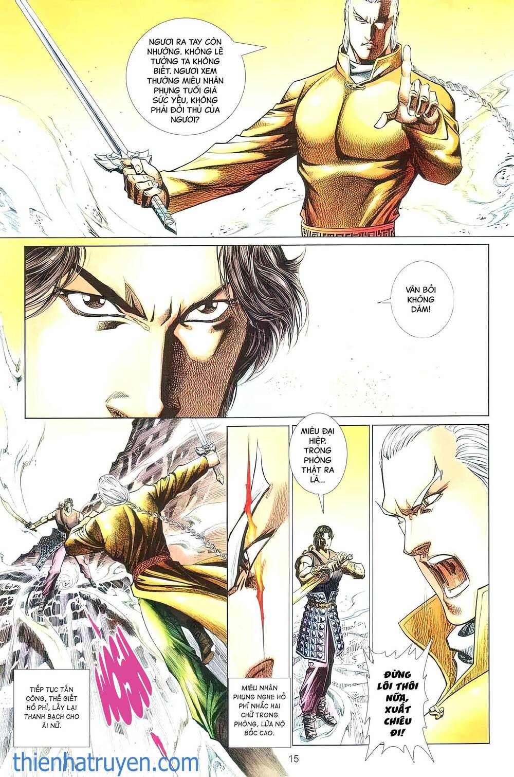 tuyết sơn phi hồ - mã vinh thành chapter 39 15