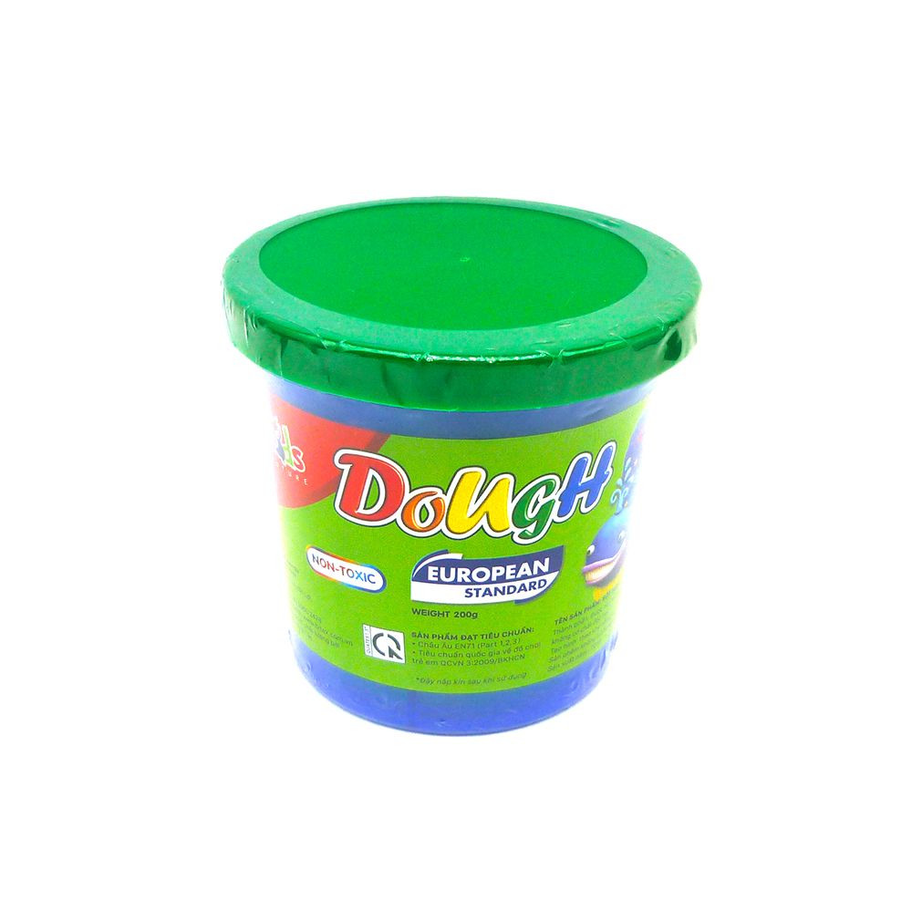 Bột nặn Smartkids Dough màu thường dạng hũ 200g SK-DC200R