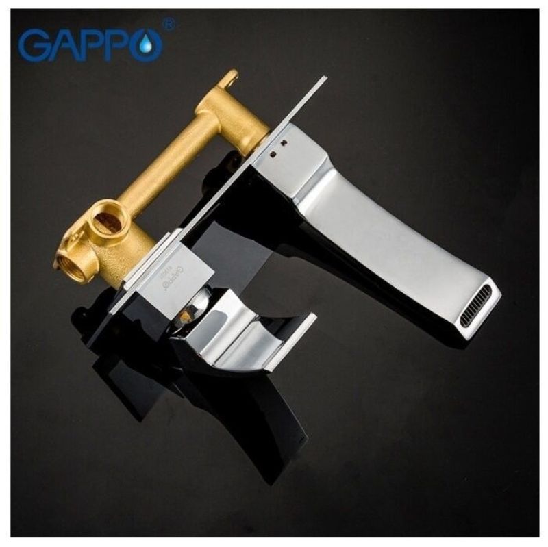 VÒI LAVABO NÓNG LẠNH ÂM TƯỜNG CAO CẤP GAPPO G1007-2