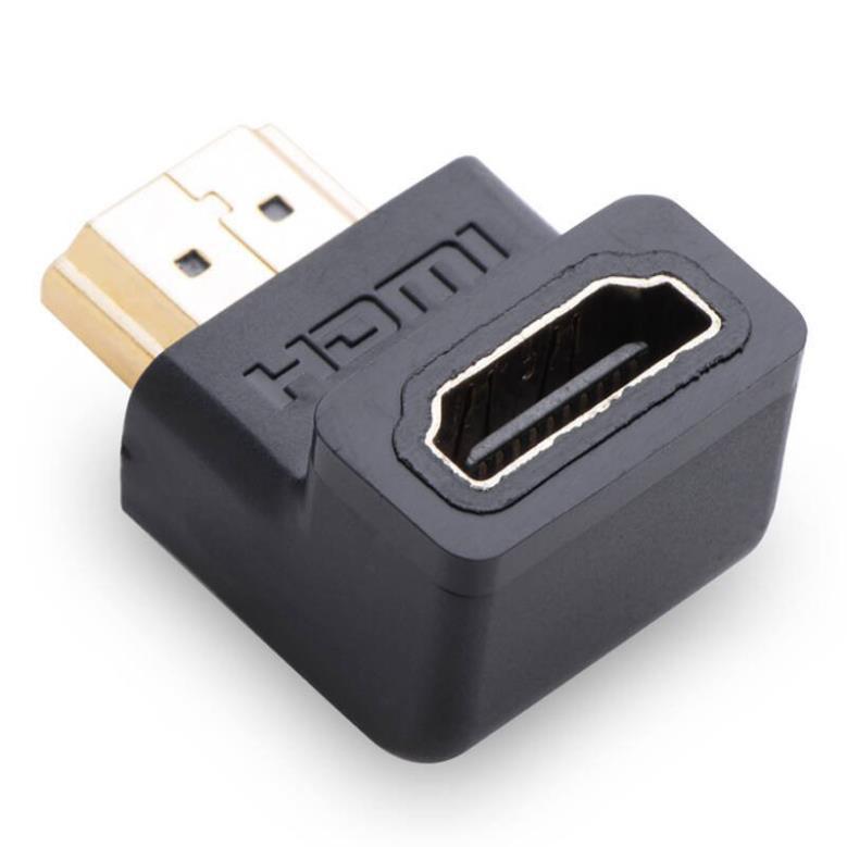 Đầu nối HDMI Ugreen 20109 đầu bẻ góc chính hãng - Hàng Chính Hãng