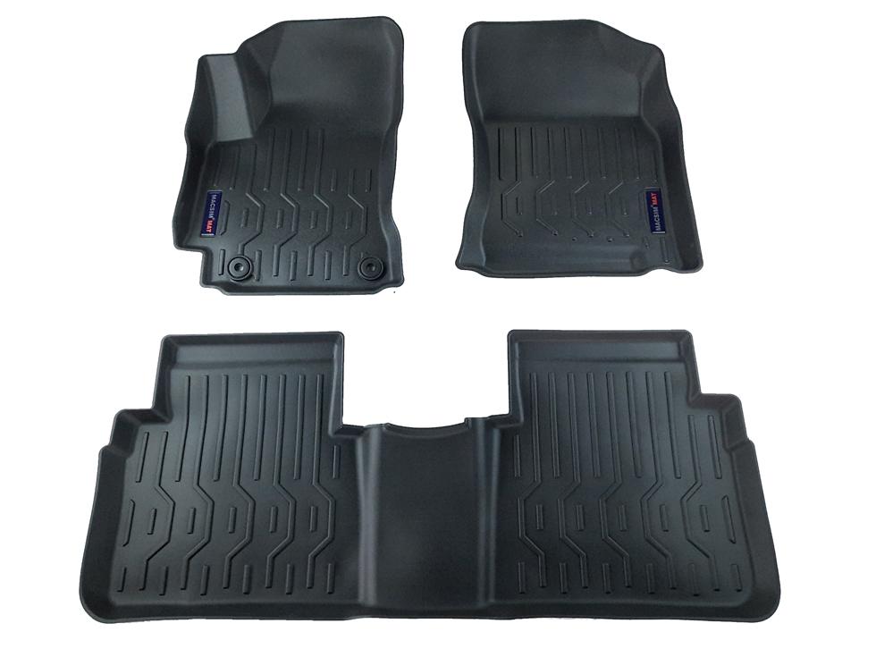 Thảm lót sàn ô tô Toyota Corolla Altis 2018-đến nay Nhãn hiệu Macsim chất liệu nhựa TPV cao cấp màu đen