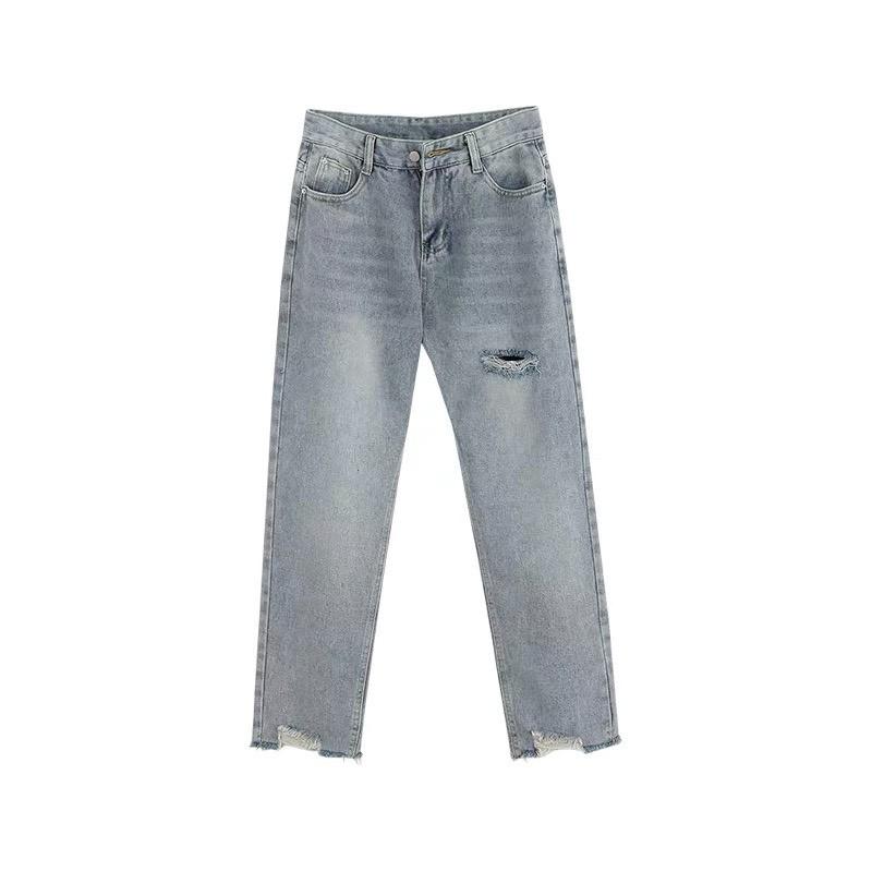 quần jeans skinny xám