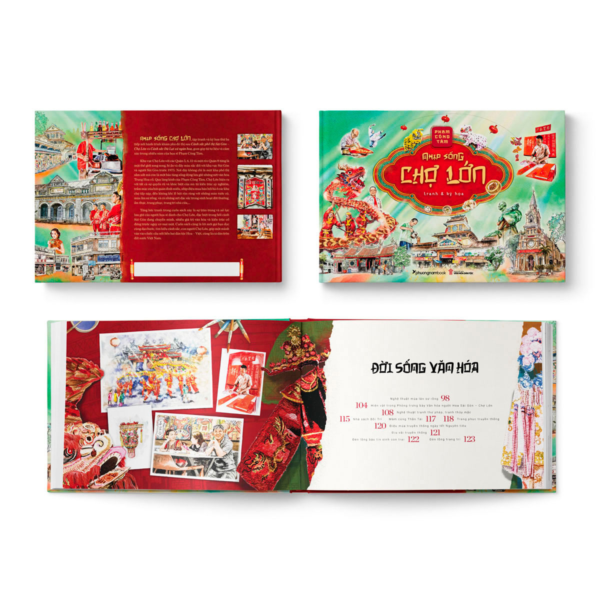 Sách Nhịp Sống Chợ Lớn (Tranh &amp; Ký Họa)