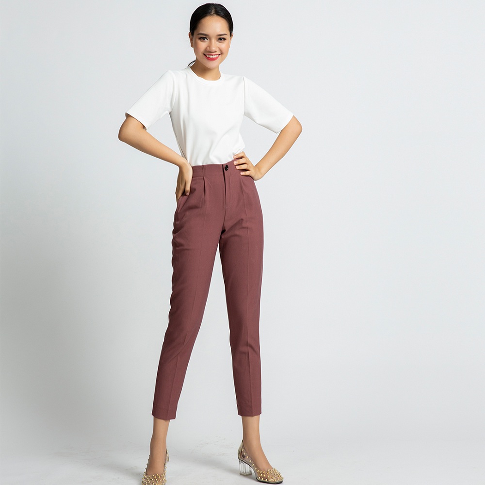 Quần Baggy Quần Dài Quần Tây Thời Trang Thiết Kế Hity PAN040 Lưng Thun