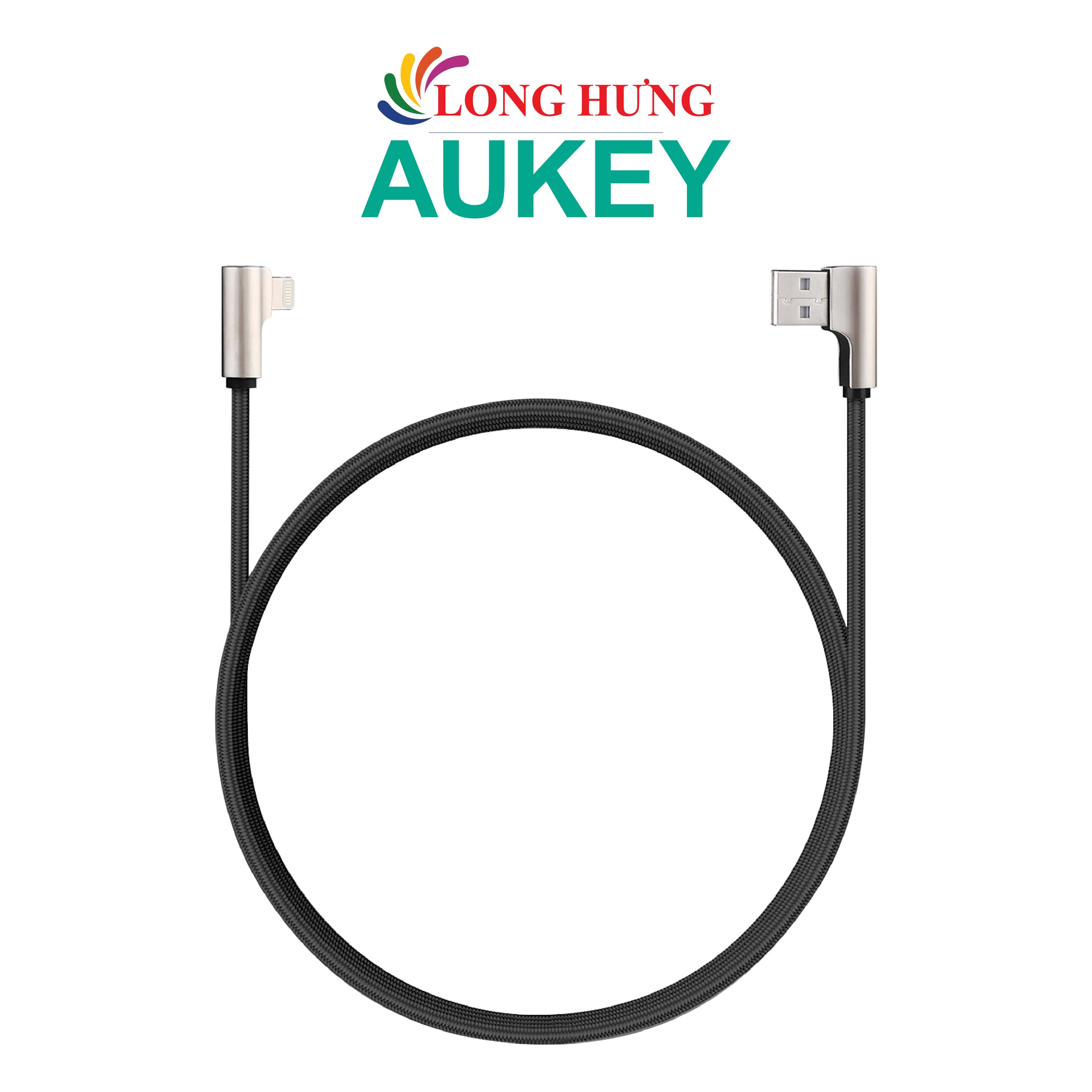 Cáp Lightning Aukey Impulse Lightning Series 1.2m CB-BAL6 - Hàng chính hãng