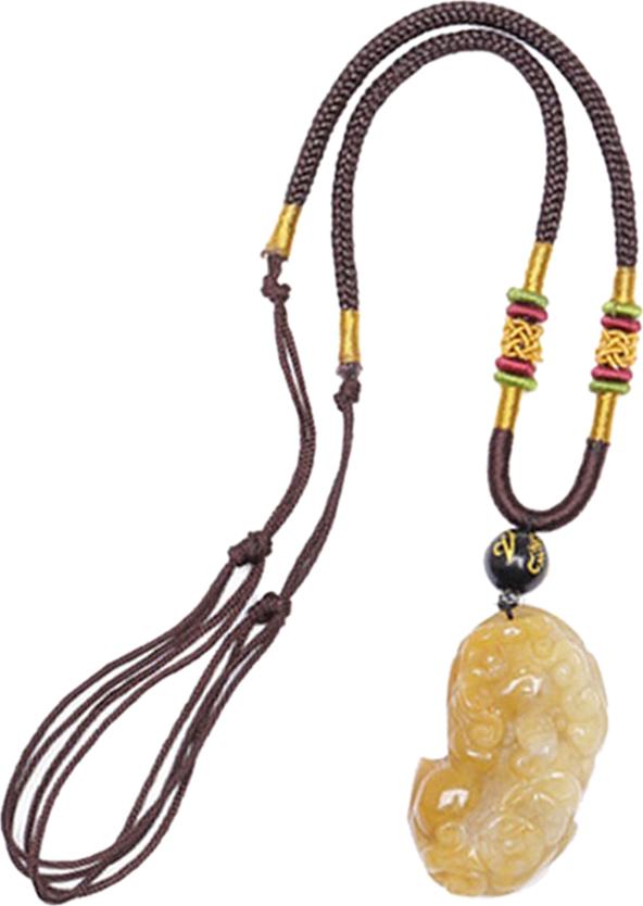 Bộ 2 Vòng Cổ Tỳ Hưu Ngọc Phỉ Thúy Và Tỳ Hưu Opal GEMBANK