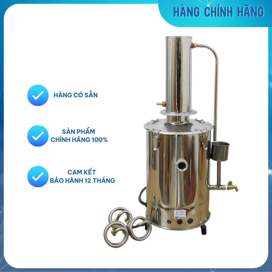 Máy Cất Nước 1 Lần Giá Rẻ Trung Quốc | 5-10-20 lít