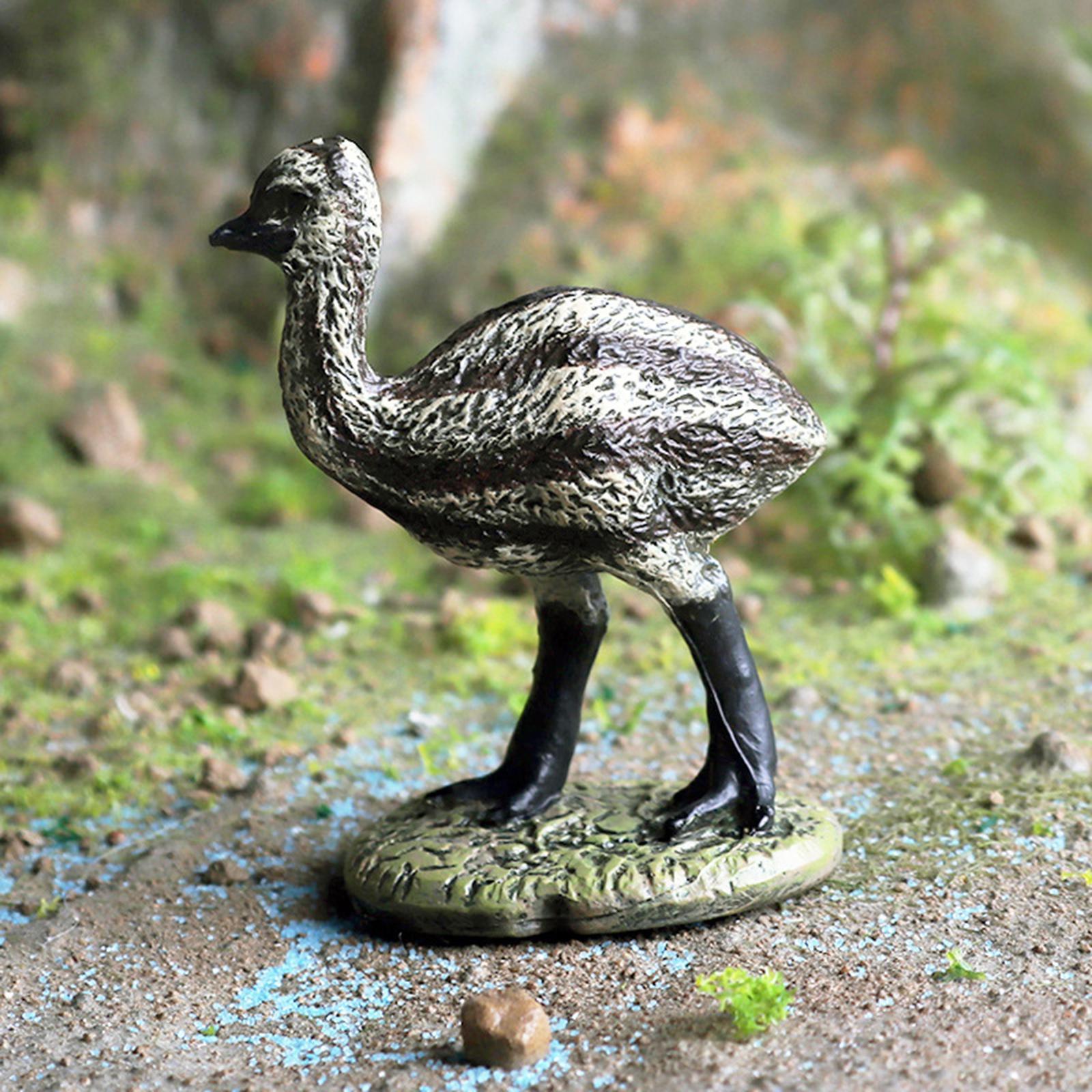 Simulation Animals Statue Ornament Sculpture for Backyard Outdoor Decor