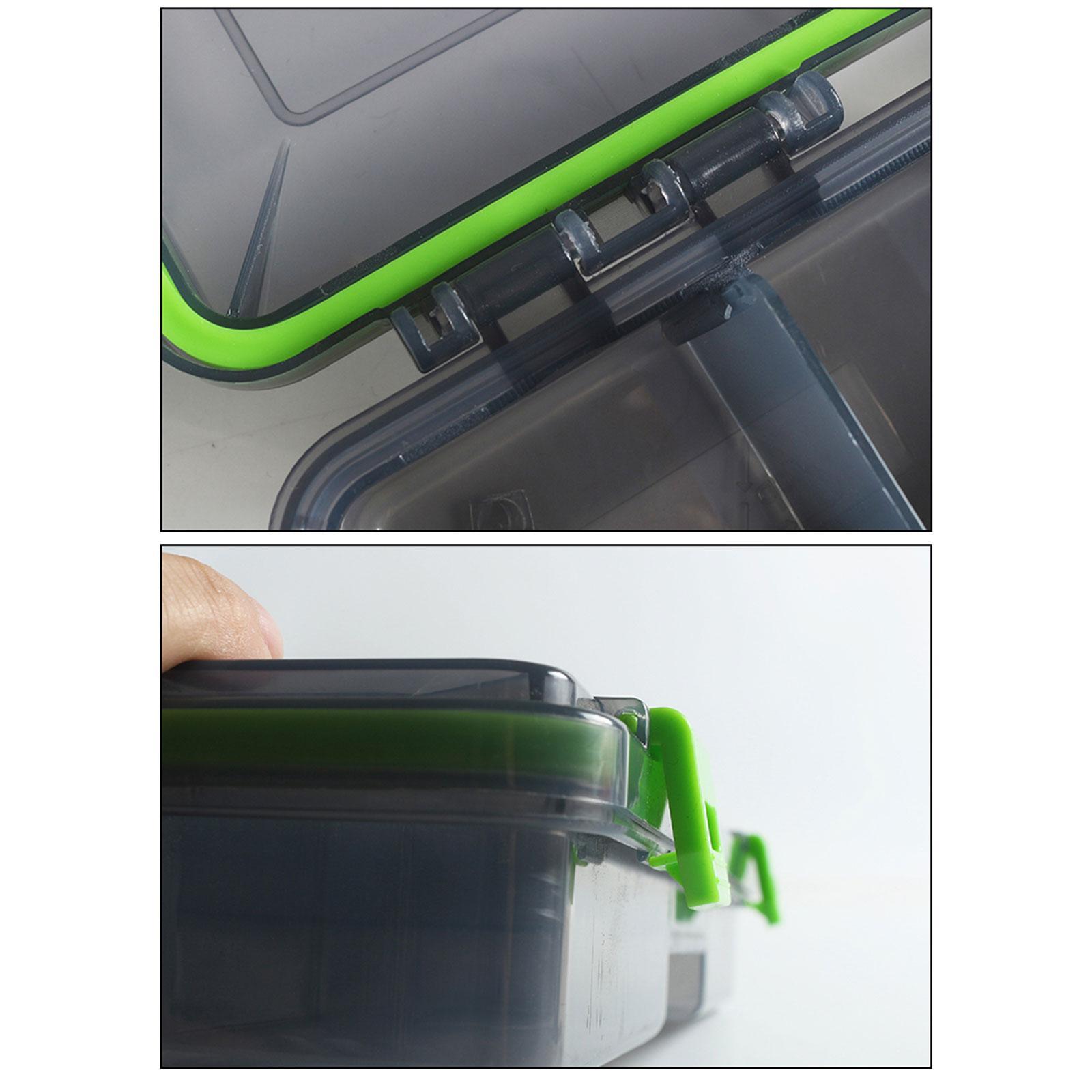 Fishing Tackle Box Tackle Storage Durable Multi Compartments Waterproof Lure Case Practical Lure Hooks Removable Inserts Container Organizer