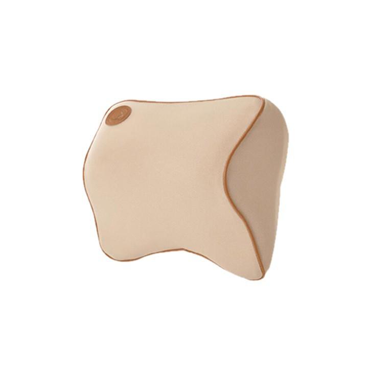 Gối Tựa Đầu Cao Su Non Cao Cấp Ô Tô - 3 màu: Đen, Ghi, Kem - Mã: A01