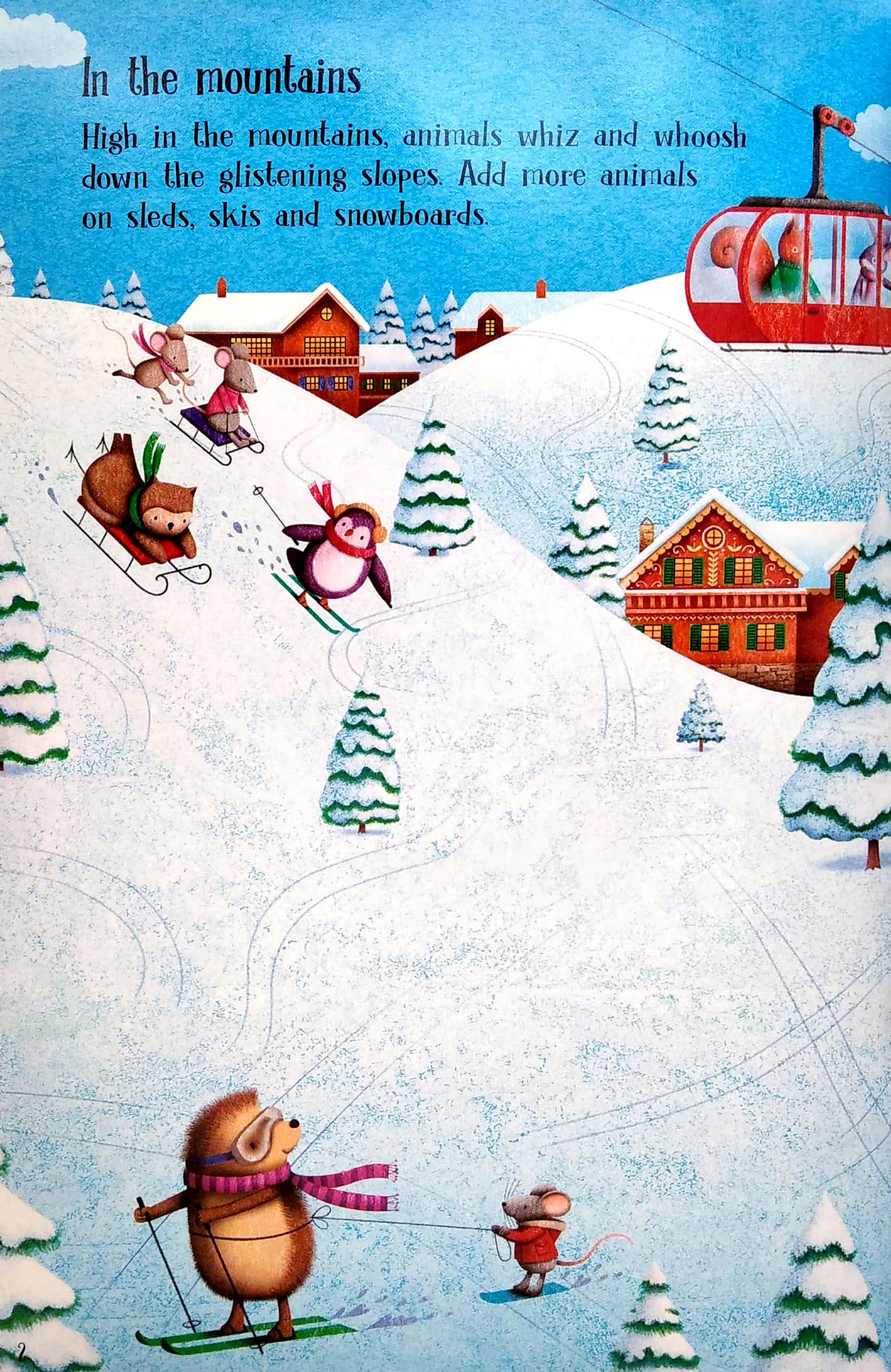 Sparkly Christmas Sticker Book