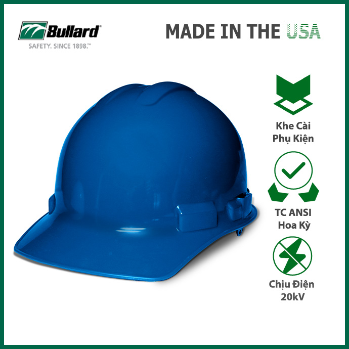 Nón bảo hộ Bullard DUO Safety - Xuất xứ Hoa Kì - Hàng Chính Hãng