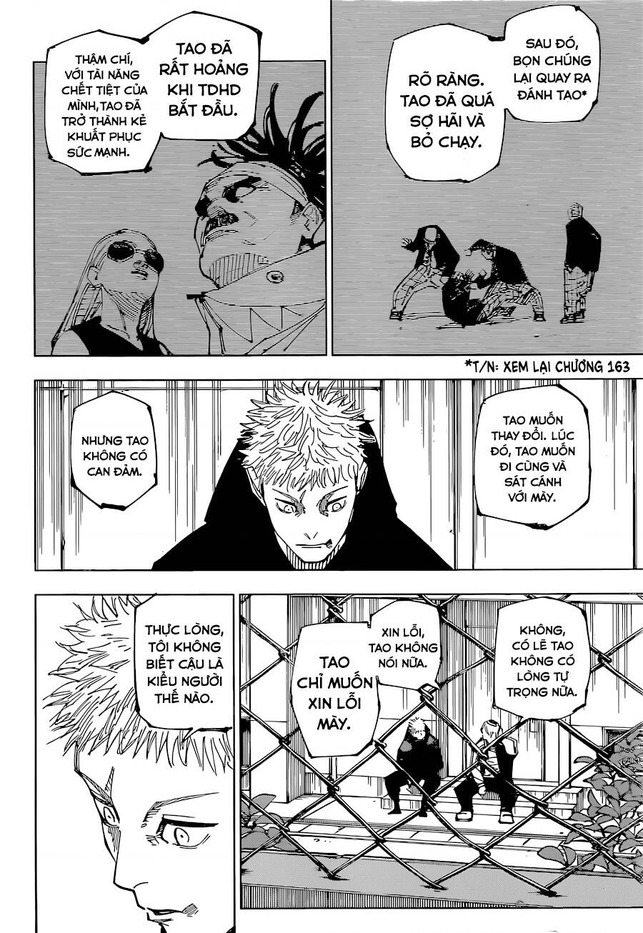 jujutsu kaisen - chú thuật hồi chiến chapter 220 14