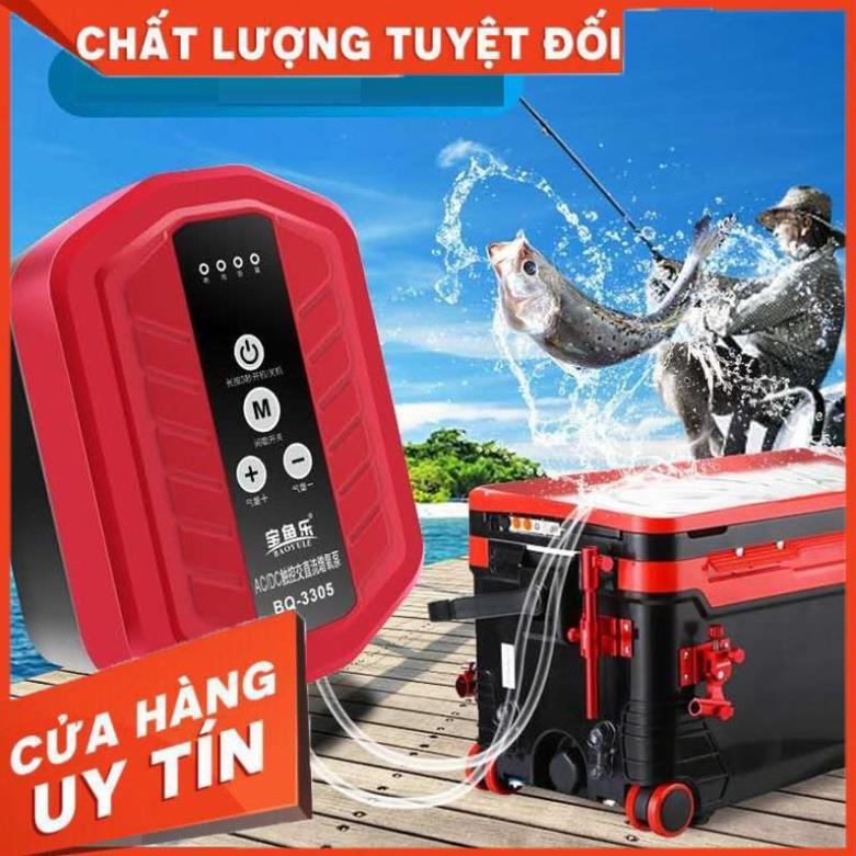 Sục Oxy Thùng Đựng Cá Sống,Bể Cá Giá Rẻ Tích Điện DC900 Sanami Fishing Store