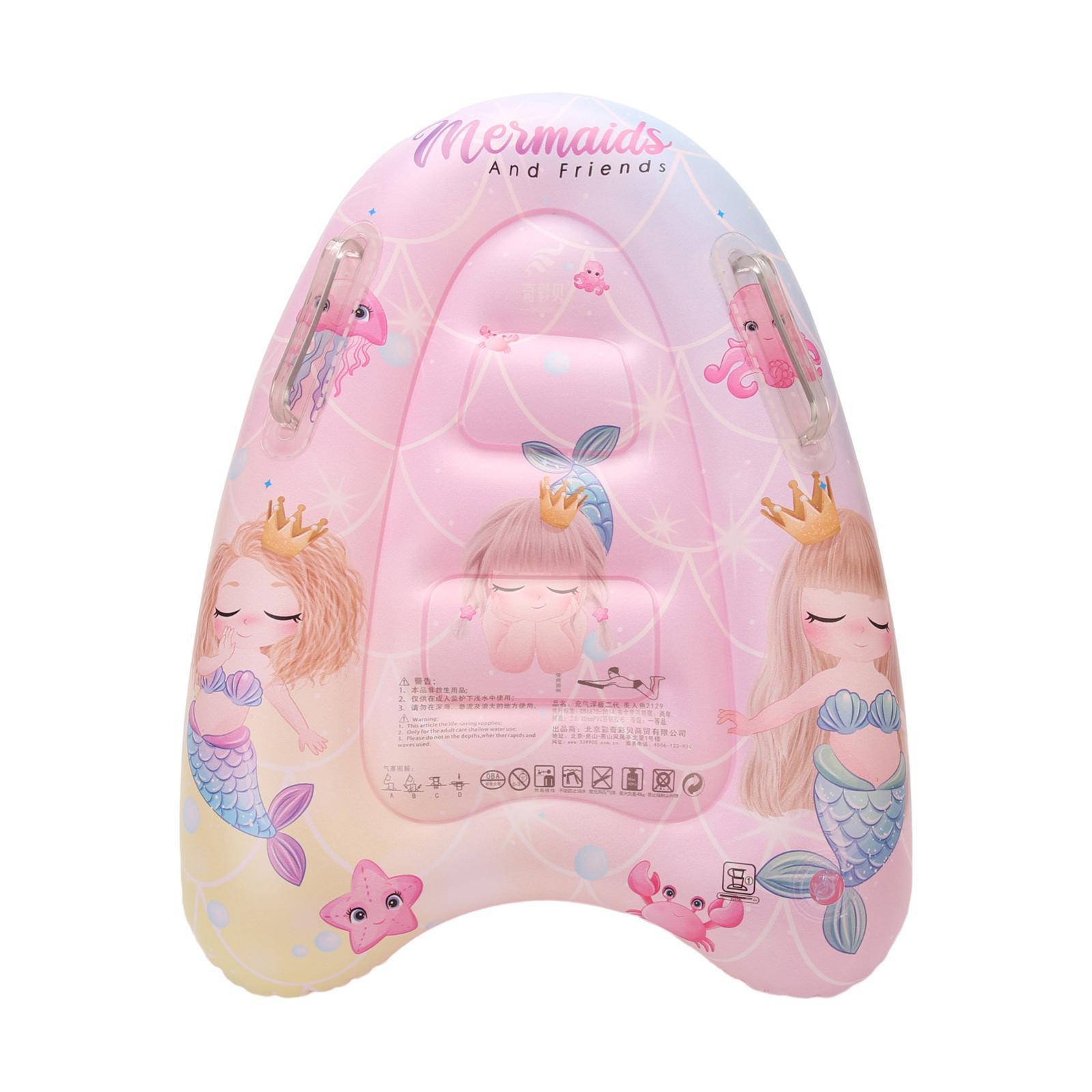 Kids Inflatable Surfboard Pool Floats Summer Lightweight Toys Surf Kickboard