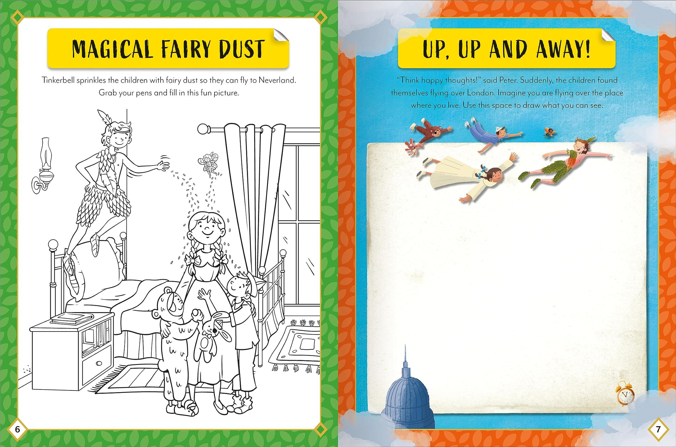 Sách ngoại văn: Sticker Activity Books - Peter Pan
