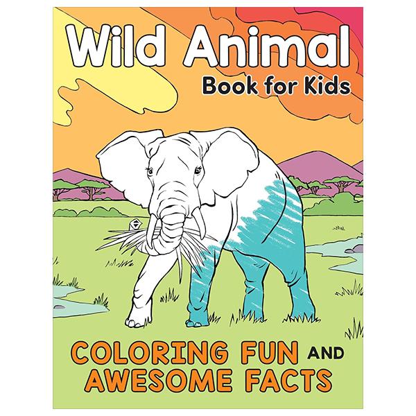 Sách ngoại văn: Wild Animal Book For Kids