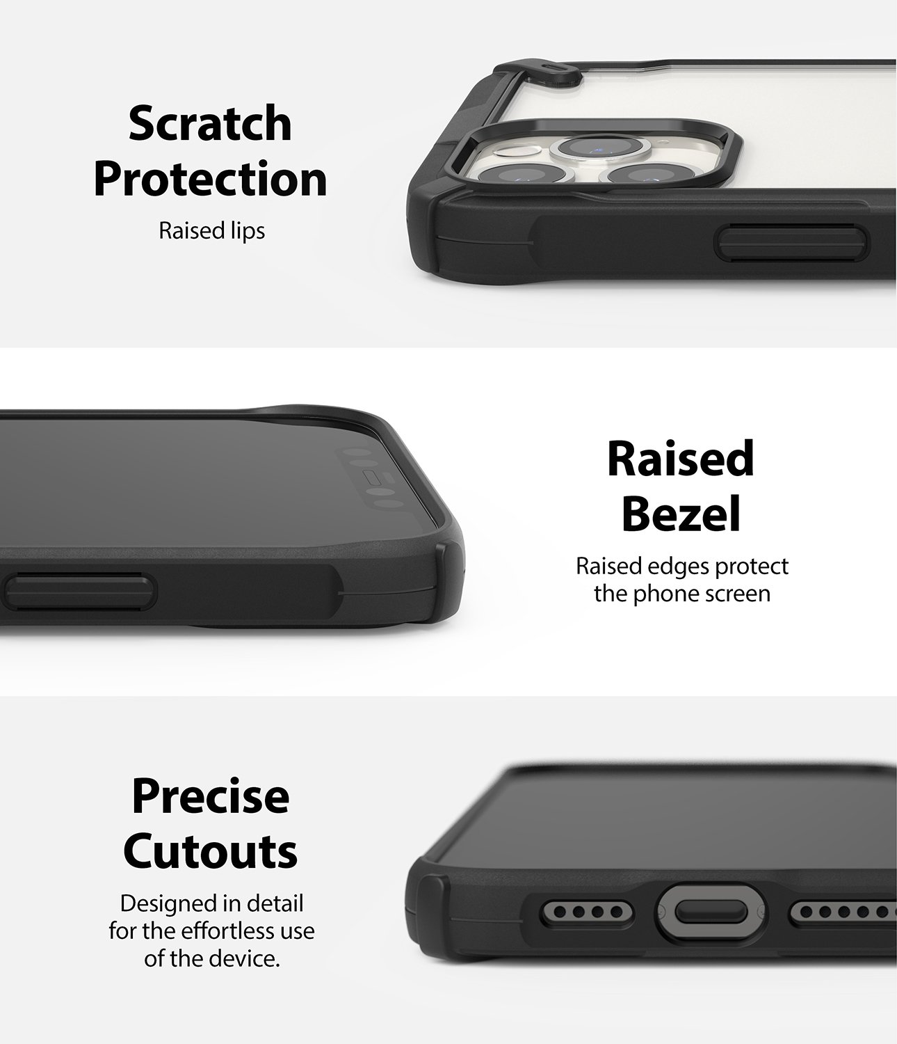 Ốp lưng chống sốc hàng hiệu Ringke Fusion X cho iPhone 12 Series - Hàng nhập khẩu