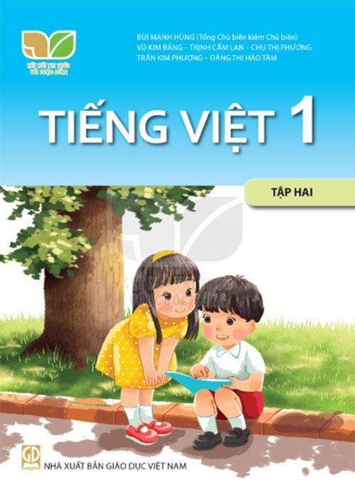 Sách Tiếng việt 1 tập hai (KN) và 2 tập giấy kiểm tra ô li (6 tờ đôi)