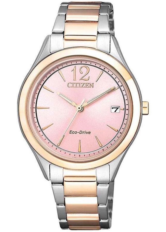 Đồng Hồ Nữ Citizen Dây Thép Không Gỉ FE6126-80X - Mặt Hồng