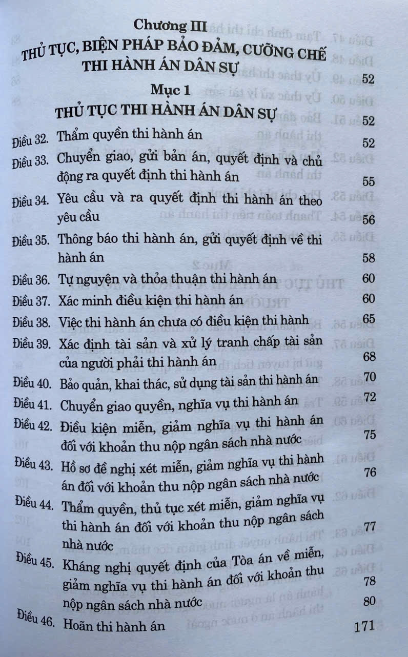 Luật Thi Hành Án Dân Sự Năm 2025