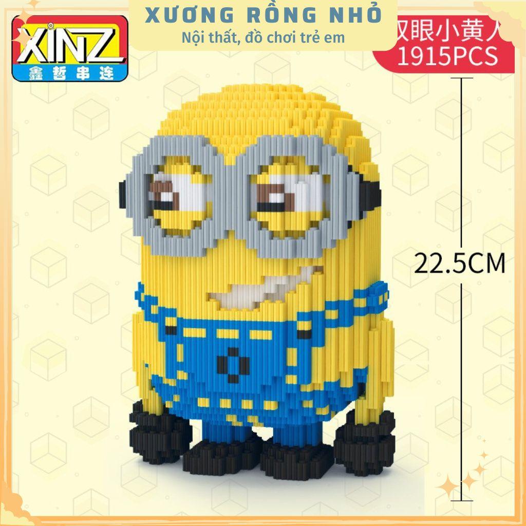 Đồ Chơi Mô Hình Lắp Ráp Nhân Vật Hoạt Hình Disney Minion 23cm