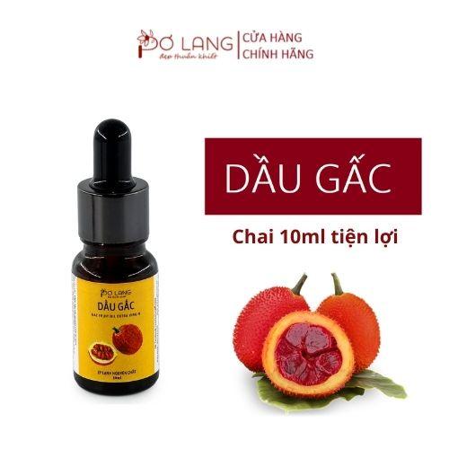 Dầu gấc ép lạnh 10ml Pơ Lang