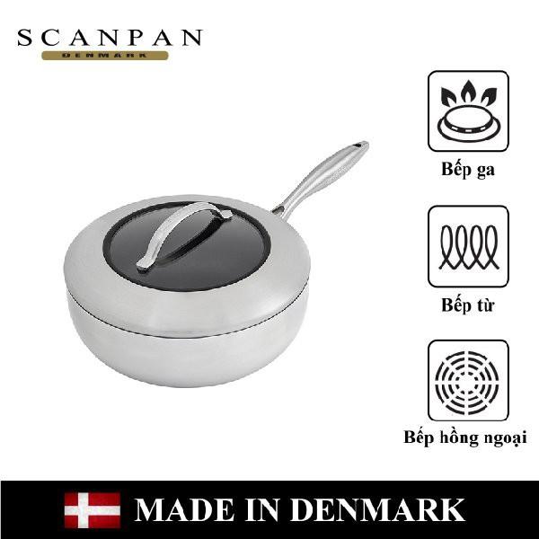 Chảo chống dính từ Scanpan CTX 26cm 65082600, đúc liền 7 lớp, bảo hành chống dính 3 năm, sản xuất tại Đan Mạch