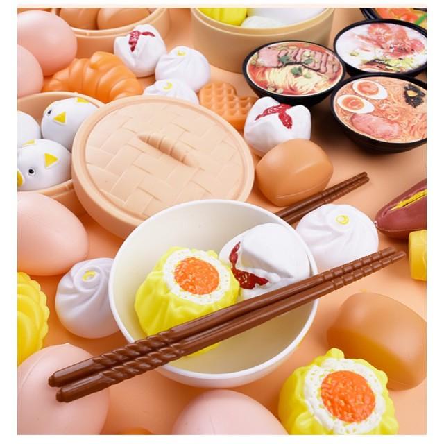 Bộ đồ chơi nấu ăn 60 chi tiết cho bé yêu - đồ chơi thông minh cho bé