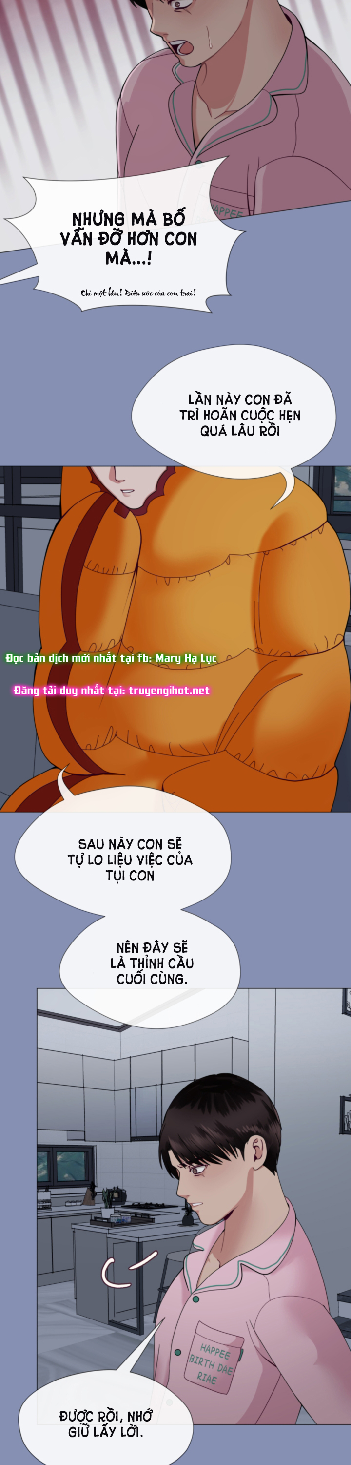 [18+] con không muốn đâu, cha à! chapter 9.1 8