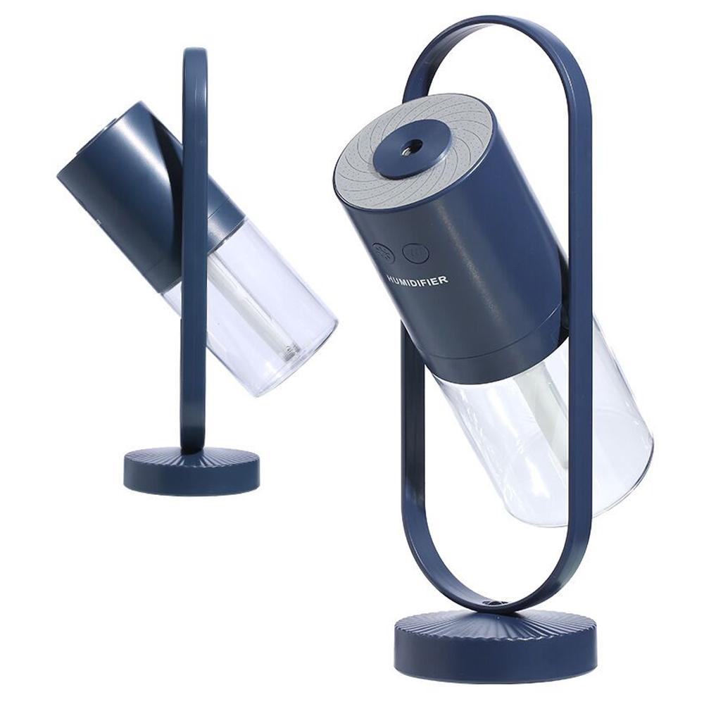 Máy tạo độ ẩm mini kết hợp đèn ngủ dịu nhẹ, sạc lại USB