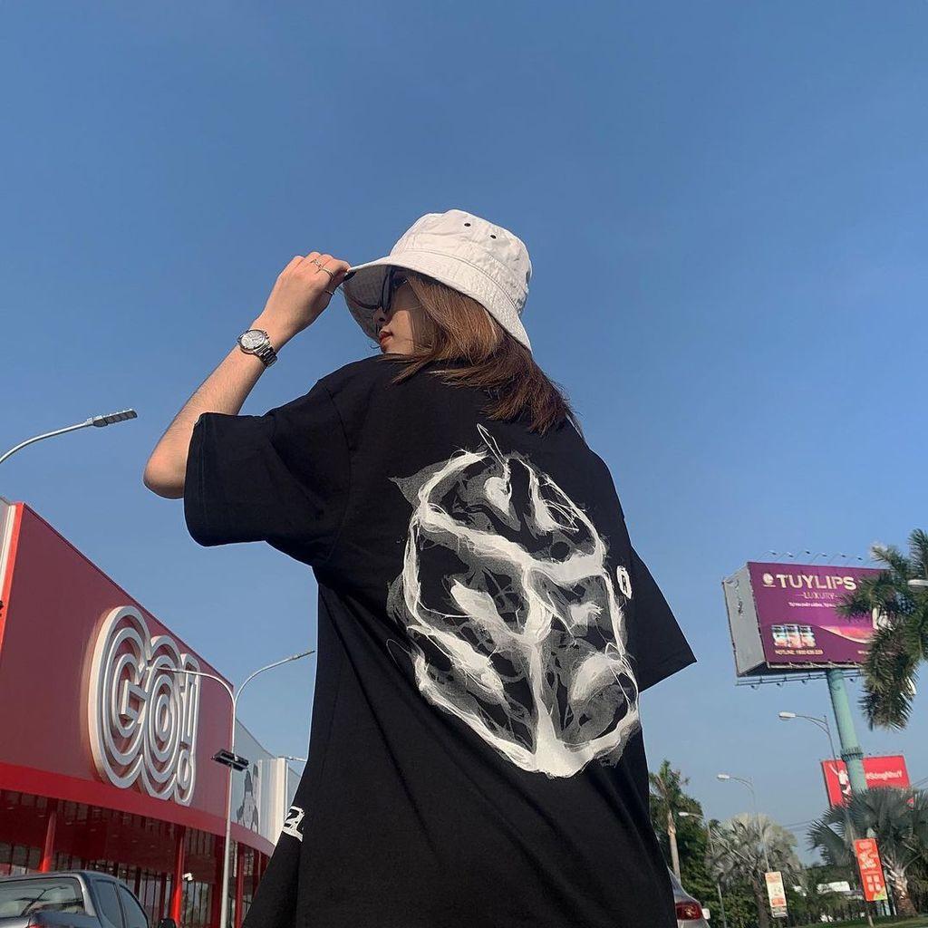 Áo Thun tay lỡ SWE Cube Smoke Tee form rộng Unisex nam nữ phong cách Ulzzang - AT07
