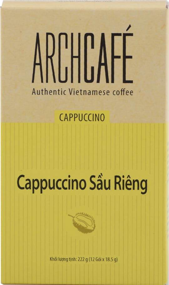 Cà phê Archcafe Cappuccino Sầu Riêng