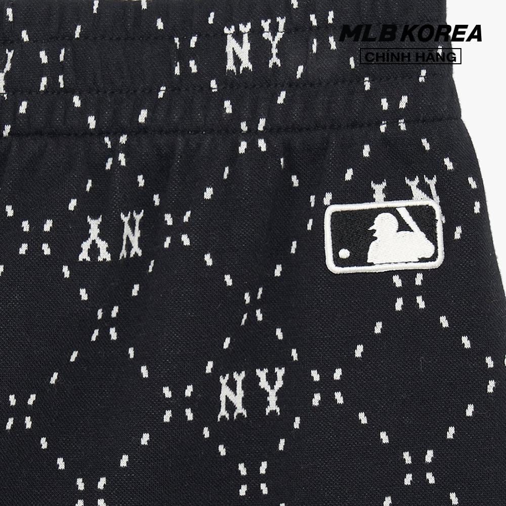 MLB - Quần shorts ngắn nữ lưng thun Dia Monogram All Over 4 In 3FSPM0133